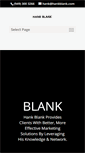 Mobile Screenshot of hankblank.com